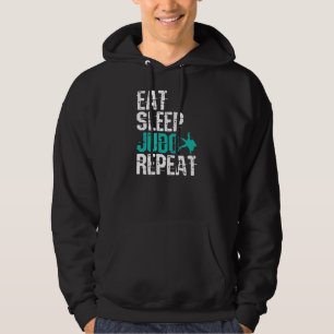 Sudadera Judo Eat Sleep Judo Repetir