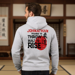 Sudadera Judo - Entrenado para Lanzar - Construido para Lev