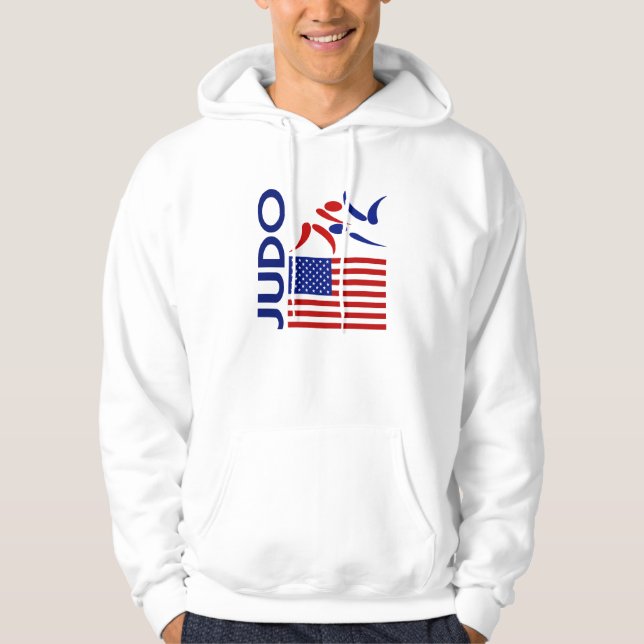 Sudadera Judo Estados Unidos (Anverso)