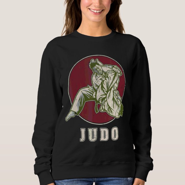 Sudadera Judo Judoken Japan Jiu Jitsu Martial Training Aths (Anverso)