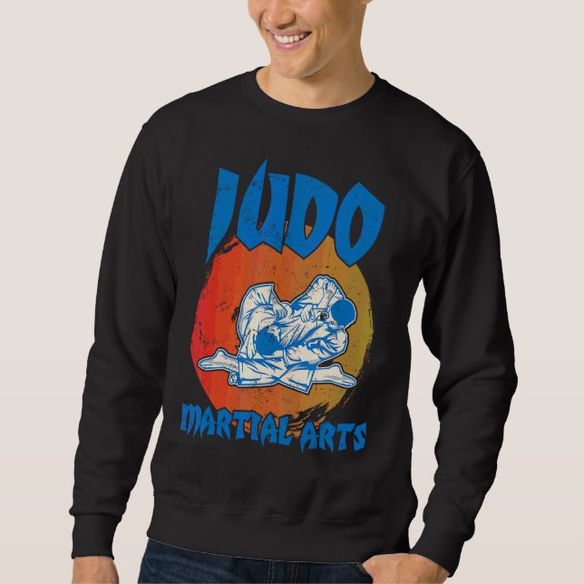 Sudadera Judo Judoken Japan Jiu Jitsu Martial Training Aths (Anverso)