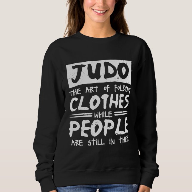 Sudadera Judo The Of Folding Clothes Judo (Anverso)