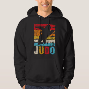 Sudadera Judo Ura Nage Judoka Retro Sunset