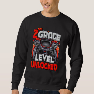 Sudadera Juego Activado Nivel 2do Grado Desbloqueado De Vue