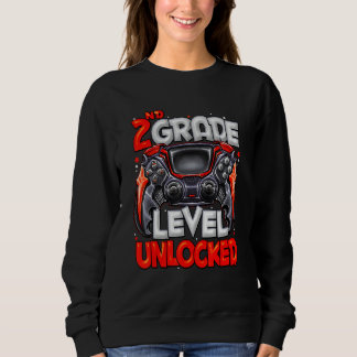 Sudadera Juego Activado Nivel 2do Grado Desbloqueado De Vue