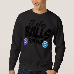 Sudadera Juego Bolas Para Fun Billard Player Snooker Pool B