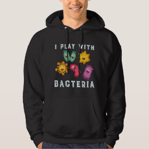 Sudadera Juego Con Bacterias Microbiólogo