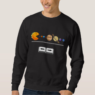 Sudadera Juego con la camiseta divertida de los planetas