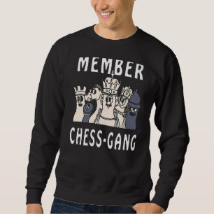 Sudadera Juego de ajedrez de ajedrez