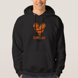 Sudadera Juego de baloncesto Día Vibes Baloncesto Mamá Bask