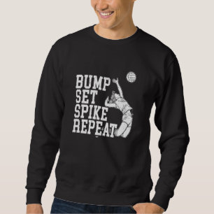 Sudadera Juego de Bump Set Spike Juego de entrenador del ju