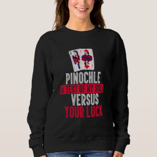 Sudadera Juego de cartas Pinochle Jugador de juego de carta
