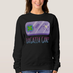 Sudadera Juego de control de jugador chica Juego de vídeo N