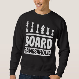 Sudadera Juego de dados del jugador de ajedrez gamesaholic 