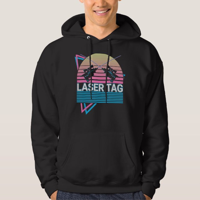 Sudadera Juego de etiquetas láser (Anverso)