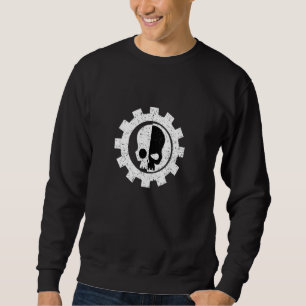 Sudadera Juego de guerra Wargamer RPG Símbolo de calavera J
