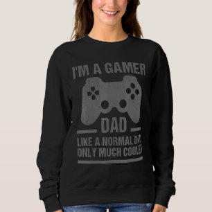 Sudadera Juego de hombres papá - Jugar video juegos Diversi