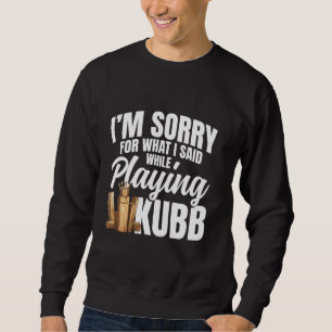 Sudadera Juego de jardín jugador de ajedrez vikingo Set Kub