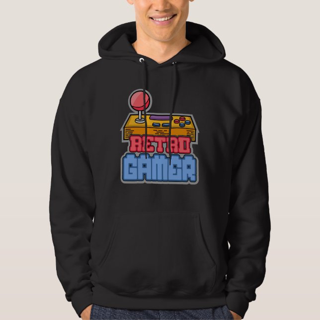 Sudadera Juego de juegos Retro Gamer consola de videojuegos (Anverso)
