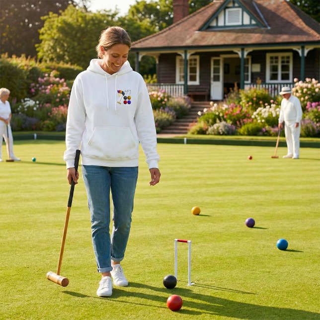 Sudadera Juego De La Chaqueta De Mujeres Croquet (Subido por el creador)