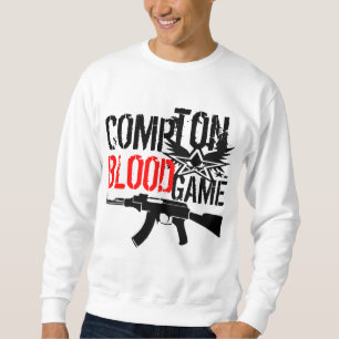 Sudadera Juego de la sangre de Compton por Kruskullz