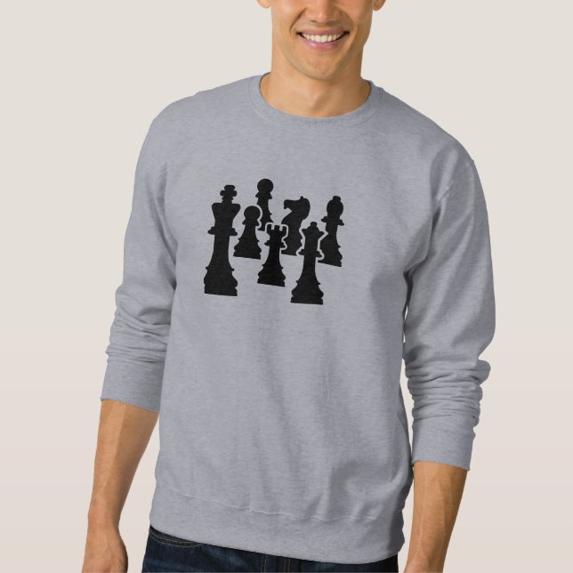 Sudadera Juego de mesa del ajedrez (Anverso)