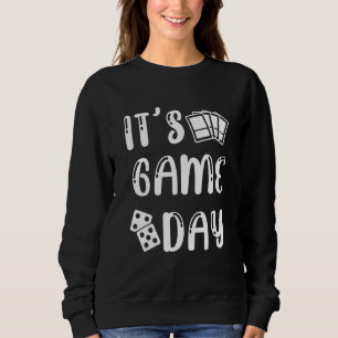Sudadera Juego de mesa Día de juegos Nerd Gamer Gaming Back