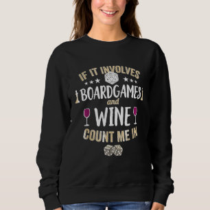 Sudadera Juego de mesa incluye juegos de mesa y conde vinos