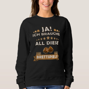 Sudadera Juego de mesa Suchti Conocedor de juegos Juego exp