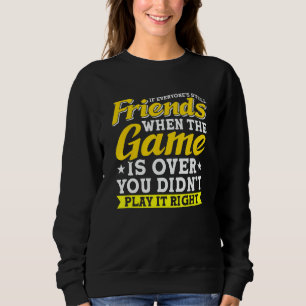 Sudadera Juego de mesa todavía amigos tablero jugador de me