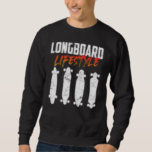 Sudadera Juego de patinaje longboarder longboard