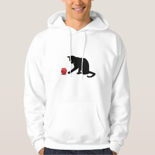 Sudadera Juego de rol de juego de dados rodados de gato