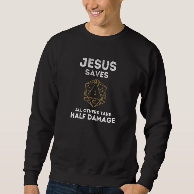 Sudadera Juego de roles Hey Zoos Saves (Anverso)