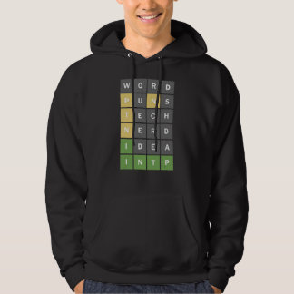 Sudadera Juego De Rompecabezas De Palabras Nerdy Para Nerds