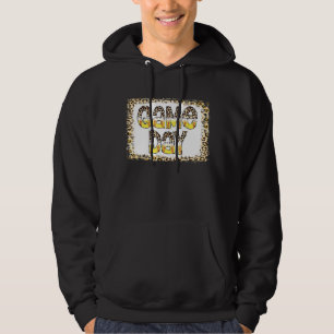 Sudadera Juego de Softball Bleached Leopard Día Vibes Softb