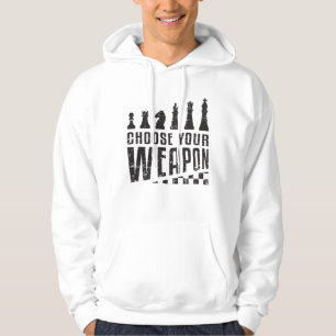 Sudadera Juego de tablero de ajedrez del jugador de ajedrez