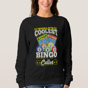 Sudadera Juego de tarjetas de Bingo Palabras más frías del