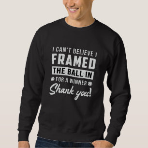 Sudadera Juego de tenis Jugador de raquetas Juega Deportes