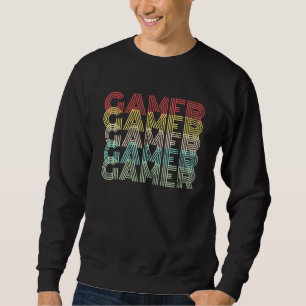 Sudadera Juego de video de videojuegos de arcade de 8 bits