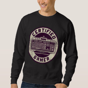 Sudadera Juego De Video De Vintage Gratuito De Gaming Pc