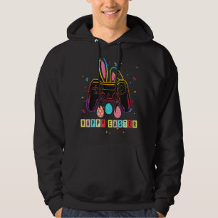 Sudadera Juego de video Easter Bunny Gaming Controller Game