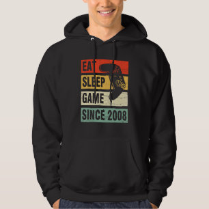 Sudadera Juego Feliz Cumpleaños Jugador De 15 Años De Eat S