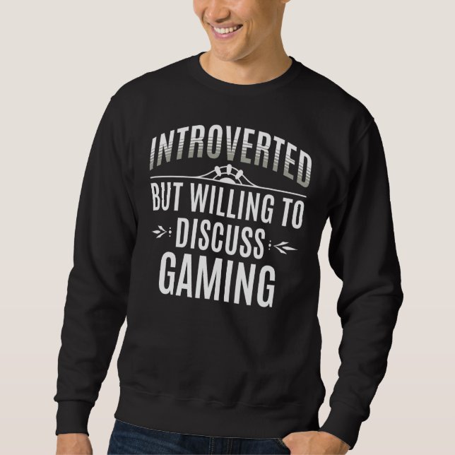 Sudadera Juego introvertido (Anverso)