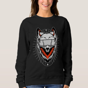 Sudadera Juego nocturno de Fox Day I Headset Animal Fox Gam