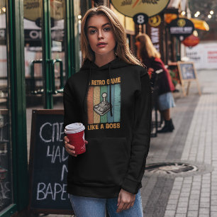Sudadera Juego Retro Como Un Jefe - Videojuego