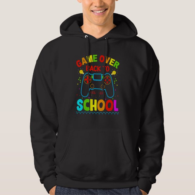 Sudadera Juego Terminado De Vuelta Al Colegio (Anverso)