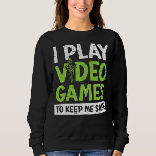 Sudadera Juego Videojuegos Para Mantenerme Sane Console Gam