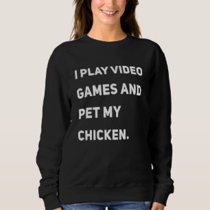Sudadera Juego Videojuegos Y Mascota Mi Pollo
