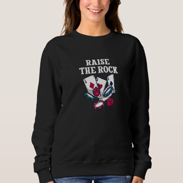 Sudadera Juegos de apuestas de Texas Holdem 85 (Anverso)