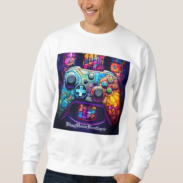 Sudadera Juegos de Vidrio Emplomado (Anverso)